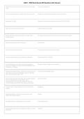 NACC PSW Exam Review 200 Questions 2026&sol;2027 &vert; Answers & Study Guide