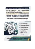Verified NSG 3160 Exam 4 Test Bank & Guaranteed Success Exam Prep Guide &vert; Health Assessment &vert; Galen College of Nursing &vert; Q & A &vert; 2026&sol;2027 Edition