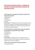 HESI A2 BIOLOGY EXAM PREP 2026&sol;2027 &ndash; CHAMBERLAIN UNIVERSITY&colon; 200 VERIFIED QUESTIONS & RATIONALES FOR GUARANTEED SUCCESS