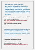 RIMS CRMP EXAMS &vert;&vert; MOST RECENT EXAMS 2026&vert;2027 