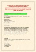 S12 FDNY EXAM &ndash; CITYWIDE SPRINKLER SYSTEMS &lpar;COF&rpar;  &ndash; 2026 NEWEST EXAM PREPARATION COMPLETE  QUESTIONS AND CORRECT ANSWERS WITH DETAILED RATIONALES &vert;CERTIFICATE OF FITNESS LATEST UPDATE ALREADY GRADED A&plus;&vert; &vert;BRAND NEW VERSION&excl;&excl;