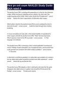 Hesi pn exit exam NAXLEX Study Guide Q&A rated A&period;d