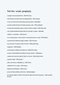 Test TMO&comma; Vocabulary & Geography &ndash; Study Guide & Exam Prep