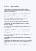 TMO Vol 1 Unit Reviews &ndash; Study Guide & Exam Prep