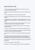 TMO Vol 3 Self Test &ndash; Study Guide & Exam Prep