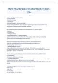CNOR Practice Questions from CCI &ndash; Study Guide & Exam Prep