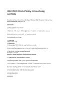 ONS Chemotherapy Immunotherapy&NewLine;ONCC Certificate&NewLine;Chemotherapy Nursing&NewLine;Immunotherapy Nursing&NewLine;Oncology Nursing