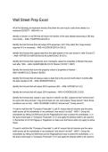 Wall Street Prep Excel &ndash; Study Guide & Exam Prep