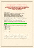 NEVADA &lpar;NV&rpar; COLLECTION AGENCY MANAGER EXAM &ndash; &NewLine; 2026 EDITION &vert;200 VERIFIED QUESTIONS WITH DETAILED RATIONALES &vert;ALIGNED WITH NRS CHAPTER 649&comma; NAC 649&comma; AND &NewLine;FDCPA &vert;LATEST UPDATE ALREADY GRADED A&plus;&vert; &vert;BRAND NEW VERSION&excl;&excl;