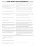 NCSBN Lesson 1 Coordinated Care Questions & Answers NCLEX Nursing Study Guide 2026-2027