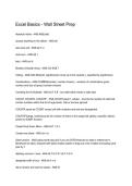 Excel Basics &ndash; Wall Street Prep Study Guide & Excel Training
