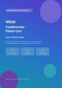 NR226 Fundamentals&colon; Patient Care Exam 2 &ndash; Questions Comprehensive Practice Exam with Answers & Detailed Explanations