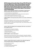 NUR 155 Foundations of Nursing &vert; Galen College of Nursing &vert; 2026&ndash;2027 Study Guide & Exam Prep &vert; NUR 155 Exams 1&ndash;4 Review &vert; Nursing Fundamentals&comma; Patient Safety&comma; Infection Control&comma; Documentation&comma; Communication&comma; Nursing Process&comma; Vital Signs&comma; Mobility&comma; Nutri