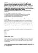 NUR 1172 Principles of Nutrition &sol; Nutritional Principles in Nursing &vert; Rasmussen University &vert; 2026&ndash;2027 Study Guide & Exam Prep &vert; NUR 1172 Exam 1&ndash;4 Review &vert; Nutrition for Nursing Students &vert; Digestion&comma; Absorption & Metabolism&comma; Carbohydrates&comma; Proteins&comma; Lipi
