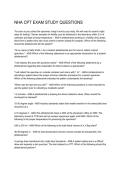 NHA CPT Exam Study Questions & Answers 2026&sol;2027 &vert; Phlebotomy Exam Prep