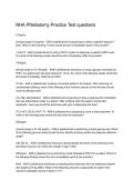 NHA Phlebotomy Practice Test Questions & Answers 2026&sol;2027 &vert; CPT Exam Prep