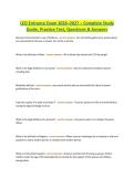 LEO Entrance Exam 2026&ndash;2027 &ndash; Complete Study Guide&comma; Practice Test&comma; Questions & Answers&period;