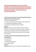 Construction Quality Management for Contractors &lpar;CQM-C&rpar; 2026&sol;2027 Exam Prep&colon; 200 Exam-Aligned Questions Covering Quality Control Plans&comma; Three-Phase Control Systems&comma; Deficiency Tracking&comma; and Government QA Procedures &ndash; With Verified Answers and Comprehensiv