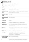 CHEM 103 Study Guide &vert; Chemistry Practice Questions&comma; Answers & Exam Review 2026&sol;2027