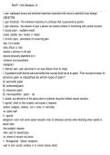 NUR 144 Module A Study Guide 2026 &ndash; Comprehensive Nursing Review