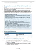 Forensisch Accountant NBA FORAC - Complete Samenvatting en Oefenvragen