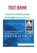 Test Bank for Comprehensive Radiographic Pathology 8th Edition &NewLine;by Ronald L&period; Eisenberg ISBN 978-0443121142
