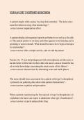 NUR 144 Unit 2 Support Questions 2026 &ndash; Pharmacology Nursing Review