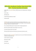 NFPA 99 for Healthcare Facilities Study Guide 2026&ndash;2027 &ndash; Practice Questions & Answers&period;