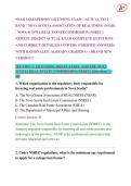 NSAR SALESPERSON LICENSING EXAM &ndash; ACTUAL TEST  BANK &vert; NOVA SCOTIA ASSOCIATION OF REALTORS&reg; &lpar;NSAR&rpar;  &sol; NOVA SCOTIA REAL ESTATE COMMISSION &lpar;NSREC&rpar;  NEWEST 2026&sol;2027 ACTUAL EXAM COMPLETE QUESTIONS  AND CORRECT DETAILED ANSWERS &lpar;VERIFIED ANSWERS&rpar;  WITH RATIONA