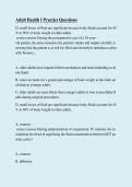 Adult Health 1 Practice Questions 2026 &ndash; Comprehensive Nursing Review