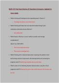 NUR 155&colon;NURS 155 &colon;NUR 155 Exam 1&colon;NUR 155 Exam 2&colon;NUR 155 Exam 3&colon;NUR 155 Exam 4&colon;NUR 155 Final Exam&colon;Questions & Answers&colon; 100 &percnt; Verified&colon; Latest Updated A&plus; Score Guide Solutions