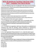 NFPA 99 Healthcare Facilities Code Exam 2026&ndash;2027 &ndash; Complete Test Prep & Review&period;
