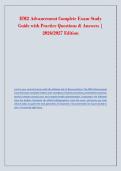 HM2 Advancement Complete Exam Study &NewLine;Guide with Practice Questions & Answers &vert; &NewLine;2026&sol;2027 Edition 