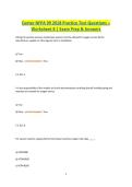 Center NFPA 99 2018 Practice Test Questions &ndash; Worksheet 8 Exam Prep & Answers