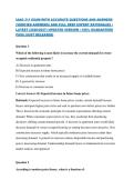 IAAO 311 EXAM WITH ACCURATE QUESTIONS AND ANSWERS &lpar;VERIFIED ANSWERS&rpar; AND FULL DEEP EXPERT RATIONALES &vert; LATEST &lpar;2026&sol;2027&rpar; UPDATED VERSION &vert; 100&percnt; GUARANTEED PASS &lbrace;JUST RELEASED&rcub;