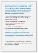 WGU D119 EXAMS &vert;&vert; MOST RECENT EXAMS 2026&vert;2027
