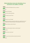 PHSOM MP4 FINAL EXAM 1-251&period; UPDATED ACTUAL&NewLine;QUESTIONS AND CORRECT ANSWERS