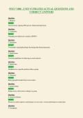 PSYC&ast;1000 - UNIT 9 UPDATED ACTUAL QUESTIONS AND&NewLine;CORRECT ANSWERS
