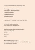 NSG 124 - Pharmacology exam 1 in-class study guide&period;pdf