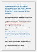 WGU D635 EXAM ACTUAL EXAM 2026 &vert;&vert; MOST &NewLine;RECENT EXAM 2026&vert;2027 ACTUAL COMPLETE               &NewLine;REAL EXAM QUESTIONS AND CORRECT ANSWERS &NewLine;&lpar;VERIFIED ANSWERS&rpar; ALREADY GRADED A&plus; &vert; &NewLine;GUARANTEED SUCCESS&excl;&excl; NEWEST EXAM &vert; JUST &NewLine;RELEASED&excl;&excl;   