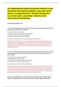 ATI COMPREHENSIVE PREDICTOR REVIEW COMPLETE EXAM &NewLine;QUESTIONS AND VERIFIED ANSWERS &vert; 2026&ndash;2027 LATEST &NewLine;UPDATE &vert; GUARANTEED PASS &vert; DETAILED RATIONALES &vert; &NewLine;FULL STUDY GUIDE &vert; EXAM PREP &vert; PRACTICE TEST &vert; &NewLine;CERTIFICATION PREPARATION 