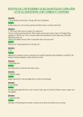 BTM EXAM 2&comma; BTM KERRY GUILLIAMS EXAM 2 UPDATED&NewLine;ACTUAL QUESTIONS AND CORRECT ANSWERS