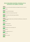 HIM 129 MID-TERM &lpar;CHAPTER 1 UPDATED ACTUAL&NewLine;QUESTIONS AND CORRECT ANSWERS