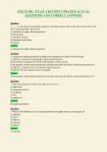 ITSCM 306 - EXAM 1 REVIEW UPDATED ACTUAL&NewLine;QUESTIONS AND CORRECT ANSWERS