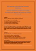 WGU D685 PRACTICAL APPLICATIONS OF PROMPT ENGINEERING&NewLine;OBJECTIVE ASSESSMENT &lpar;OA&rpar; 2026 PRACTICE EXAM&NewLine;100 Multiple-Choice Questions with Answers and Rationales Currently Up&NewLine;