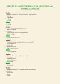 NBCE PT BOARDS UPDATED ACTUAL QUESTIONS AND&NewLine;CORRECT ANSWERS