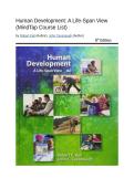 Test Bank - Human Development&colon; A Life-Span View&comma; 8th Edition &lpar;Kail&comma; 2019&rpar;&comma; Chapter 1-16 Fully Covered