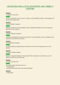 CSD 604 UPDATED ACTUAL QUESTIONS AND CORRECT&NewLine;ANSWERS