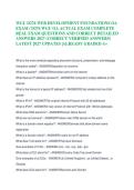 WGU D276 Web Development Foundations OA Exam Questions and Answers 2027 &vert; Latest Update &vert; Detailed Study Guide