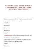 MN553 EXAM Bundle &vert; Update Questions with complete and Verified solutions&period;